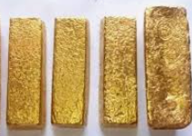 Gold dore bars